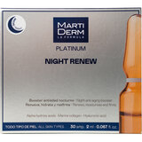 Martiderm Night Renew Soft Peeling Skin Renewal, Moisturising and Cell Repair 30ampules