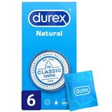 Durex Natural Plus Preservativos  6 un. 
