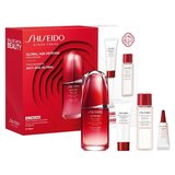 Shiseido Coffret ultimune 50ml+espuma 15ml+loção 30ml+ultimune olhos 3ml+ginza edp 0,8ml