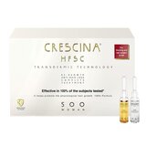 Crescina Transdermic Hfsc Complete Treatment Ampoules for Women 500 10 + 10 Amp