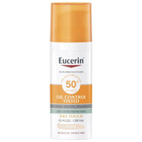 Eucerin Sun Oil Control Tinted Gel-Cream Dry Touch SPF50+ Clair 50 mL
