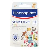 Hansaplast Sensitive Kids Pensos para Pele Sensível 20 Un