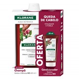Klorane Quinine Anti-Hair Loss Shampoo Bio 400 mL + Condicionator 50 mL