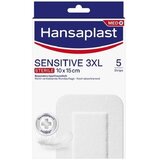 Hansaplast Sensitive 3xl Pensos para Pele Sensível 10x15cm 5 Un