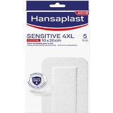 Hansaplast Sensitive 4xl Pensos para Pele Sensível 10x20cm 5 Un