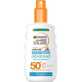 Garnier Ambre Solaire Sensitive Advanced Kids Spray SPF50+  200 mL 
