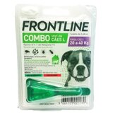 Frontline Combo Spot on para Cães dos 20 Aos 40 kg 1pipeta   