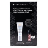 Skinceuticals Mineral Eye UV Defense SPF30 Suncreen 10 mL + C E Ferulic 4 mL COFFRET  