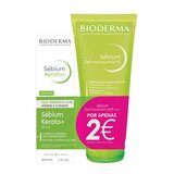 Bioderma - Sebium Kerato + Gel-Cream 30 mL + Gel Moussant Actif 200 mL 1 un.