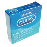 Durex - Natural Comfort Preservativos 3 un.