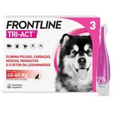 Frontline - Tri-Act Dog Care Pipettes 3 un. 40-60 kg