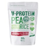 Gold Nutrition - V-Protein From Pea and Brown Rice 240g Strawberry