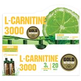 Gold Nutrition - L-Carnitina 3000 Unidoses 20 un. Lemon Flavor