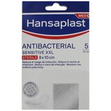 Hansaplast - Sensitive Pensos para Pele Sensível 5 un. Antibacterial XXL