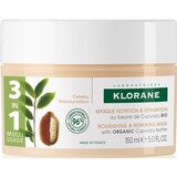 Klorane - Hair Mask 3 in 1 Cupuaçu Butter Bio Nourishing and Repairing 150mL