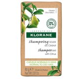 Klorane - Barre de shampooing bio aux agrumes 80g