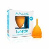 Lunette - Copo Menstrual Laranja 25mL Orange 1