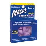 Macks - Espuma Ruído Slimfit Tampões Auriculares 5 pares