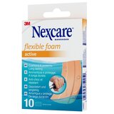 Nexcare - Active Bandages Flexible Foam 10mmx6mm 10 un.