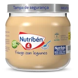 Nutribén - Boião de Carne e Vegetais 120g Chicken & Vegetables 4 Months