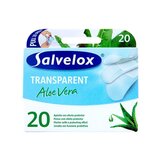 Salvelox - Salvequick Plasters Tranparent with Aloe Vera 20 un.