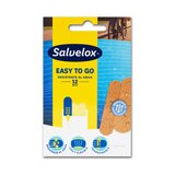 Salvelox - Easy to Go Bandages Water Resistent 12 un. 2 Sizes
