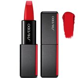 Shiseido - Barra de labios en polvo mate moderna 4g 514 Hyper Red