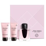 Shiseido Coffret Ginza EDP 50 mL + Leite de Corpo 50 mL + Gel Banho 30 mL   