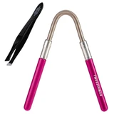 Tweezerman - Smooth Finish Facial Hair Remover Random Color (Blue and Pink) + Tweezerette