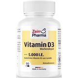 ZeinPharma - Vitamin D3 5000 U.I. 90 caps.