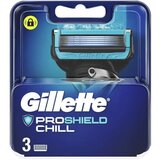 Gillette - Fusion Pro Shield Chill Shaving Razor Recargas 3 un. refill