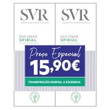SVR - Spirial Crème déodorante anti-transpirante 2x50 mL 1 un.