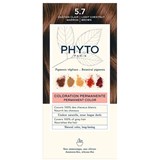 Phyto - Phytocolor Permanent Hair Dye 1 un. 5.7 Hazelnut Light Brown