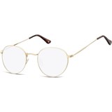 Montana Eyewear - Óculos com Proteção Luz Azul HBLF54A Dourado 1 un. +1.50