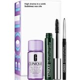 Clinique - High Impact Mascara Black 7mL + Take Day Off 30mL + Quickliner for Eyes Black 1 un.