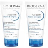 Bioderma - Atoderm Reparing Hand Cream 2x50mL 1 un.