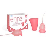 Enna - Menstrual Cups + Steriliser Box and Transporter Box 2 un. L