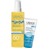 Uriage - Bariésun Spray Protetor Solar Infantil SPF50 200 mL + Creme Lavante 50 mL 1 un.
