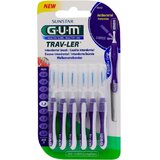 GUM - Travler Brushes 1512 6 un. 1,2mm
