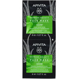 Apivita - Moisturizing Aloe Mask 2x8mL