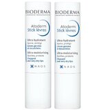 Bioderma - Atoderm Lip Stick for Dry or Dehydrated Lips 2x4g 2x4g