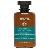 Apivita - Oil Balance Shampoo para Cabelo Oleoso 250mL
