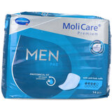 Molicare - Men Premium Pad Pensos Descartáveis 14 un. Size 4