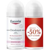 Eucerin - Desodorante Roll On 48H 2x50 ml 1 un.