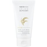 Thank you Farmer - Rice Pure Clay Mask to Foam Cleanser 150mL