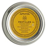 Apivita - Thyme & Honey Tablets for Throat Relief 45g