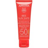 Apivita - Bee Sun Safe Anti-Spot and Anti-Age Defense Face Cream 50mL Tinted SPF50