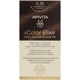 Apivita - My Color Elixir Permanent Hair Color 1 un. 5.35 Mahogany Gold Brown Light
