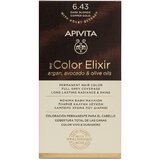 Apivita - My Color Elixir Coloração Permanente de Cabelo 1 un. 6.43 Coppery Gold Dark Blond