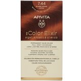 Apivita - My Color Elixir Permanent Hair Color 1 un. 7.44 Coppery Intense Blond